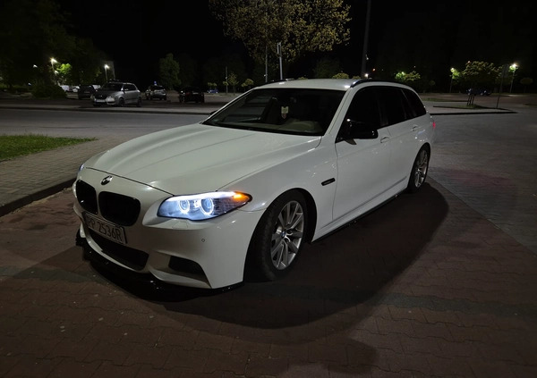 BMW Seria 5 cena 62999 przebieg: 256300, rok produkcji 2013 z Piła małe 232